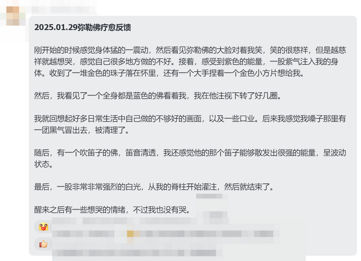 图片[3]-2025大年初一弥勒佛专场梵音睡眠反馈-天善缘