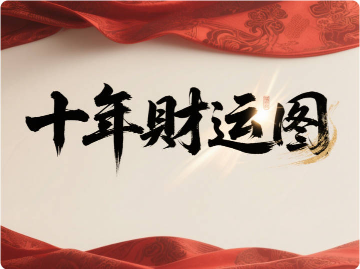 十年财运图-天善缘