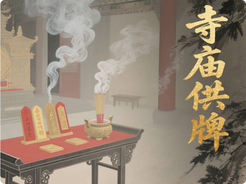 寺庙供牌（先人祈福）-天善缘