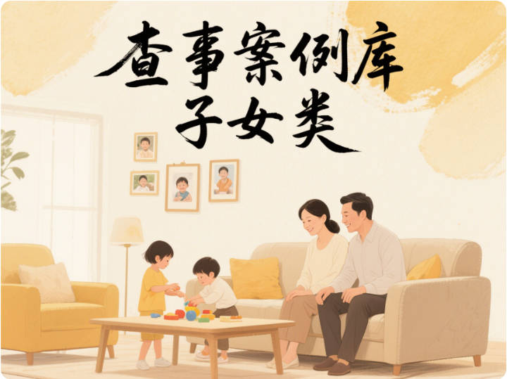 查事案例库-子女类-天善缘