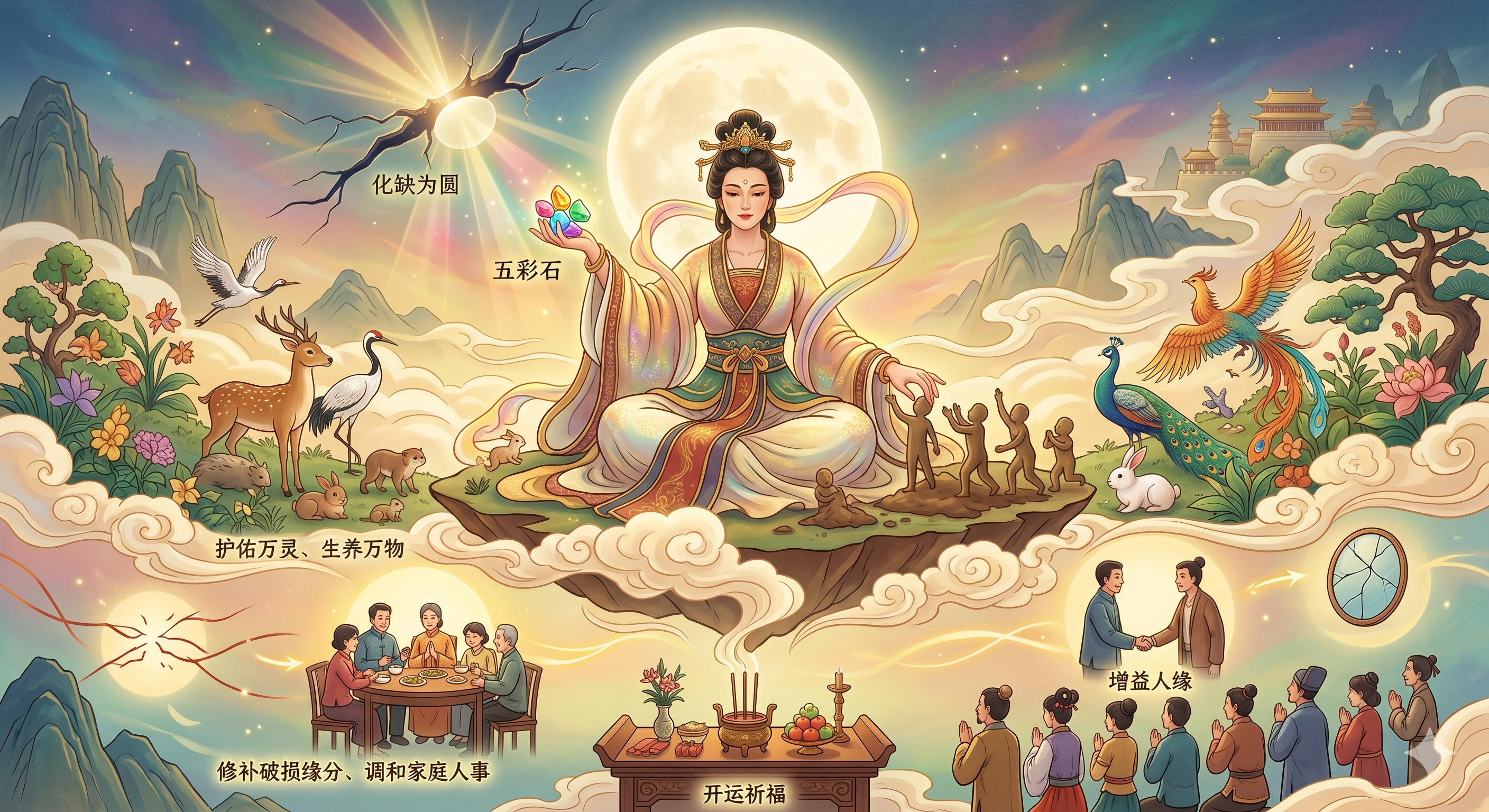 【三月十五（女娲娘娘诞辰日）专场梵音通知】-天善缘